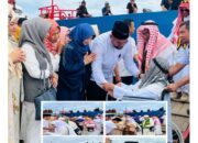 Bupati dan Wabup Halsel Sambut Kepulangan 191 Jamaah Haji dengan Gembira