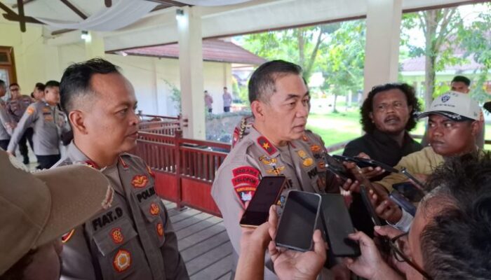 Kunjungi Halteng, Kapolda Malut Soroti Insiden Sibenpopo-Banemo dan Evaluasi Keamanan