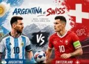Argentina Unggul! Mac Allister Jebol Gawang Swiss di Babak Pertama