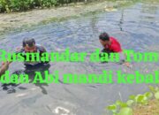 Tiga Oknum Wartawan Tak Berkutik, Dijemput Paksa dan Diguyur Sanksi Mandi Lumpur Usai Tim Jagoan Tumbang